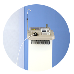 Das PinPointe Footlaser-Gerät